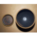 Горшок для цветов керамический с поддоном Модерн бутон шоколад 24см 4-05  55-205