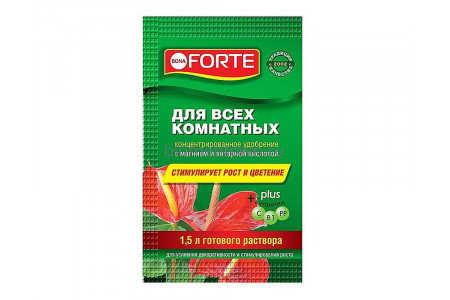 Удобрение жидкое Бона Форте Bona Forte BF-10 Красота для комнатных растений 10мл                   
