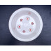 Кашпо для цветов пластиковое двойное без поддона и дренажного отверстия Орион 2,3л (оранж) 036                             