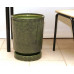 Горшок для цветов керамический с поддоном «Вазон №4» зеленый 30л