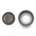 Горшок для цветов керамический с поддоном бутон метро серый N1 d11см