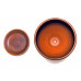 Горшок для цветов керамический с поддоном Модерн классика шоколад 20см (3-05) 33-105