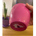 Горшок для цветов керамический с поддоном Бутон Глянец розовый 10см ГЛ 04/0                