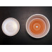 Горшок для цветов керамический с поддоном Астра павлин бел/жемч 16см 21-123 (под.2-23) 21-123