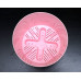 Горшок для цветов пластиковый с поддоном «Le parterre» 2,8л (розовый)