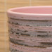 Горшок для цветов керамический с поддоном бук кукушка розовый N3 d18см